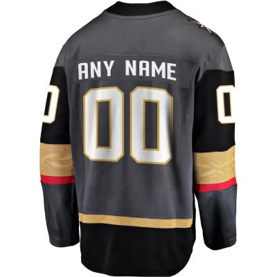 China Shirts & The City's Tops The City's Team Uniform Hot Sale Black Gold Knight #29 Fleury Jersey #61 Mark Stone Custom Vegas Men's Tops Ice Hockey Tank Tops for sale