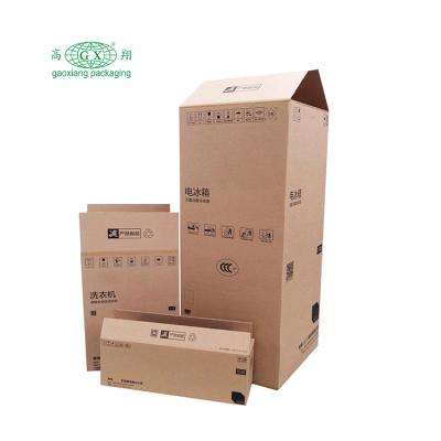 China Customized Recyclable Fold Great Work High Quality Home Products Corrugated Packing Box Paper Cardboard For Appliances for sale