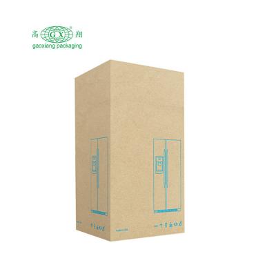 China Customized Recyclable High Quality Large Foldable Home Work Products Corrugated Paper Packing Box for sale