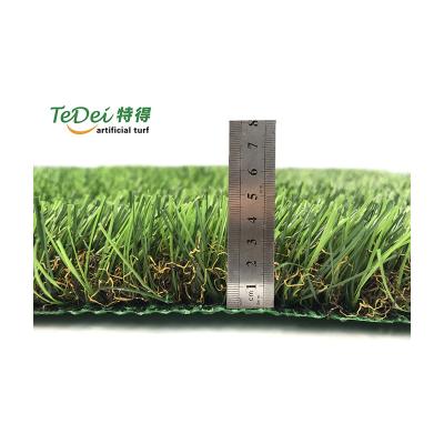 China High Quality Eco-friendly 9000Dtex Grassire Size 25mm/30mm/35mm Artificial Grass For Garden for sale