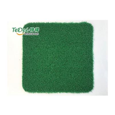 China Holland Football Golf Course High Density Green Grid High Grade PP Artificial Turf for sale