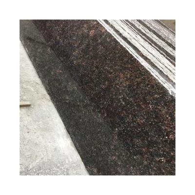 China Modern Red brown natural polished stone granite outdoor landscape kitchen countertop for sale