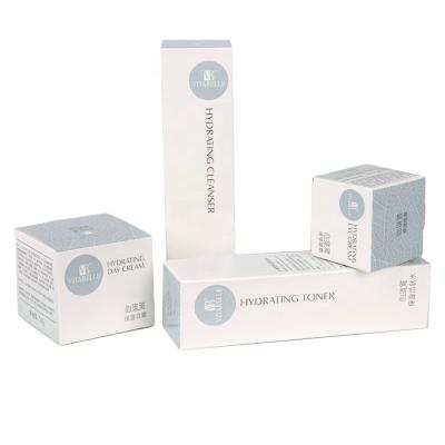 China Recyclable custom logo packaging skin cream box paper tube box cardboard boxes paper balm tube packaging printing service for sale