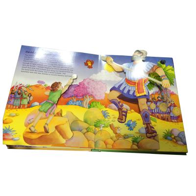 China paper & OEM Custom Comic Cardboard Pop Up Book Printing , Guangzhou Kids Baby Custom 3D Hard Cover Pop Up Book for sale