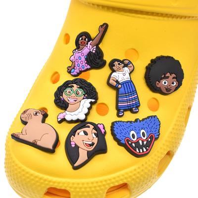 China Popular Shoe Charm Hot Sales Encanto Movie Character Croc Shoe Charms for sale