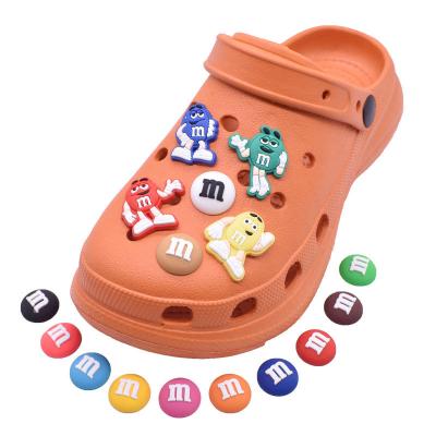 China Cute Shoe Charm Xh-28 Cartoon Figures Wholesale PVC Plastic Shoe Charms Buckles Fit For Clog Flip Flops Shoes for sale