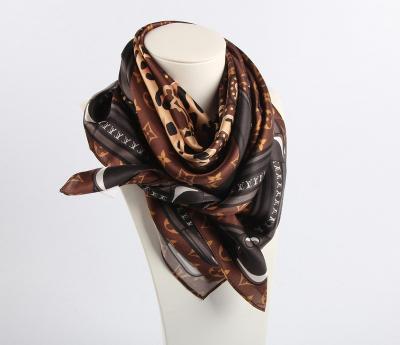 China 2021 new fashion best-selling design retro factory color satin lady turban scarf for sale