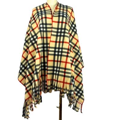 China Wholesale Custom Soft Warm Plaid Tassel Daily Wear Cloth Winter Cashmere Cashmere Mens Wool Scarf Shawl for sale