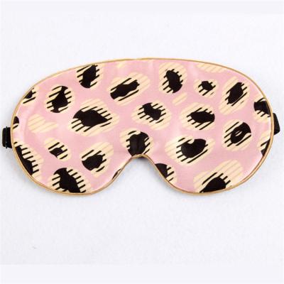 China Anti-puffiness High Efficiency Hot Wholesale Funny Print Sleep Affordable Comfortable Silk Eye Masks for sale