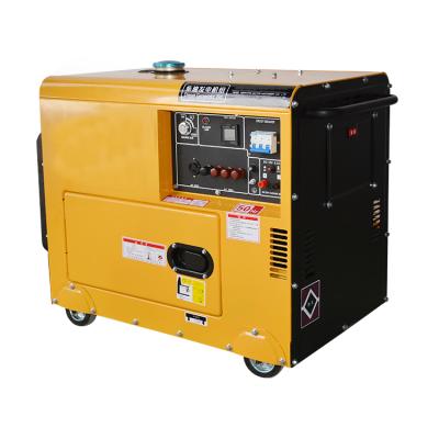 China 5kw 6kw 7kw 8kw Portable Generator Silent Diesel Type Csc10 for sale