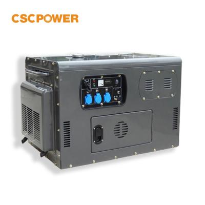 China 10KVA Diesel Generators 10 KVA Portable Home Silent Diesel Engine Generator 10 KVA Diesel Generator (CSC8) for sale