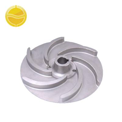 China Stainless Steel Parts ISO Certified Supplier Stainless Steel Precision Investment Casting Open Impeller for sale