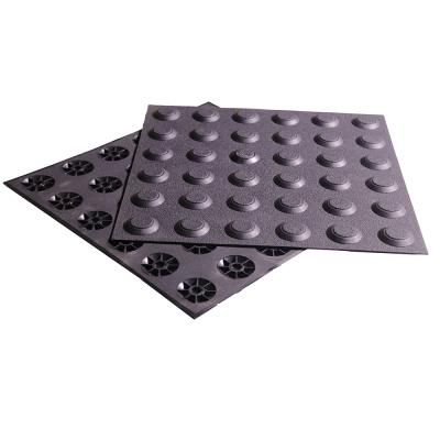 China Modern Anti Slip PVC TPU Warning Tactile Paving Rubber Tile For Impaired Visual for sale