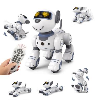 China Battery Operated Battery Pack Toy XINGMING BG1533 Smart Remote Control Interactive Smart Stunt Dog for sale