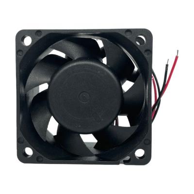 China Hotels 6038 Axial Fan Fan DC 12V24V48V Double Ball Server Cabinet Pressurized High Air Volume Silent Cooling Industrial Fan for sale