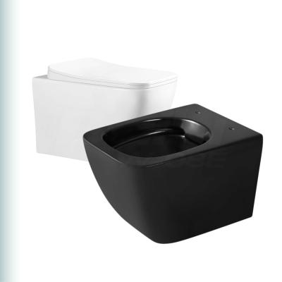 China BAILU W-08E Hidden Tank Rimless Square Wall-hung Toilet Chaozhou Toliet Seat Shantou Foshan Comfortable Ceramic Modern Aesthetic Toilet for sale