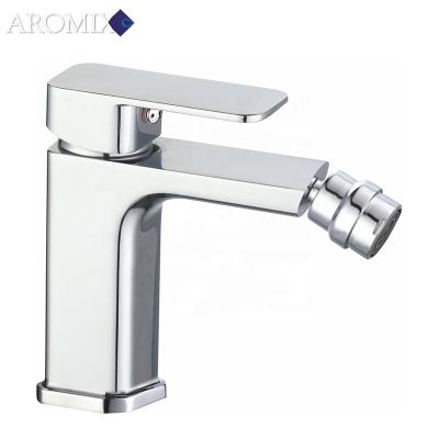 China Other Popular Bathroom Toilet Chrome Hot And Cold Water Mixer Except Basin Shattaf Brass Bidet Faucet for sale