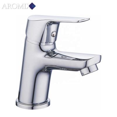 China Other High Quality Single Lever Brass Waterfall Hot And Cold Sink Mixer Taps Bathroom Basin Faucet for sale