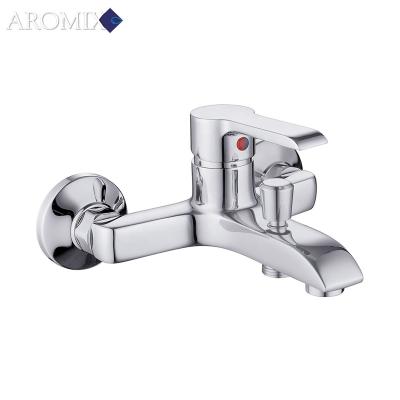 China Other EU Market Hot Sale In-Wall Faucet Bathroom Cold And Hot Water Bathtub Faucet Mixer Zinc Body for sale