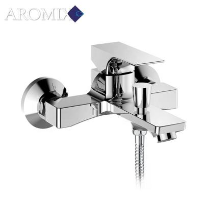 China Other Bathtub Faucet Modern Bathroom Water Mixer Taps Wall Mounted Cold Hot Shower Faucet for sale