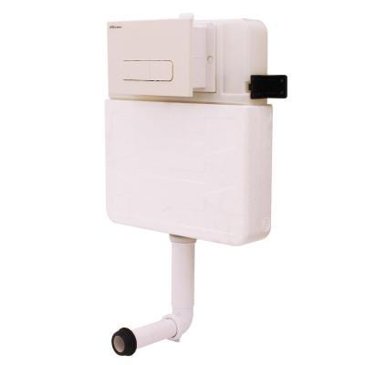 China Concealed Super Slim Pneumatic Concealed Cistern Cistern For Floor Standing Toilet With HDPE Plastic for sale