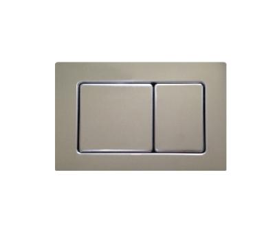 China Concealed Toilet Cistern Plate Flush Double Control Quick Release Stainless Steel Toilet Pressure Plate for sale