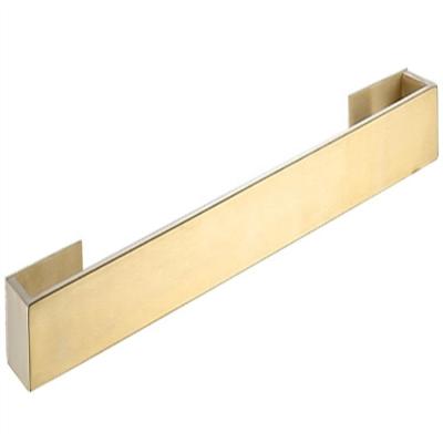 China Modern 4 Pieces Bathroom Hardware Accessories Set Brushed Gold Towel Bar Set Wall Mounted for sale