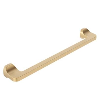 China Contemporary Hot selling Elegant design Brushed gold Furniture Hardware for Cupboard Door Bedroom Dresser Drawer pull handles for sale