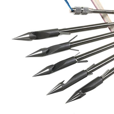 China Hunting Blood Tank Stainless Steel Disjoin Armor Fish Dart Hunting Fishing Broadheads for sale