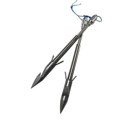 China Heat Treatment Shooting Hunting Fishing 440C Stainless Steel Fish Triplane Dart Hunting Broadheads Bow for sale