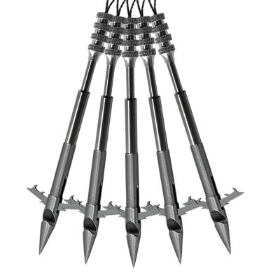 China Hunting Shot 440 Stainless Steel Fishing Dart Factory Customized Hunting Fish Broadhead for sale