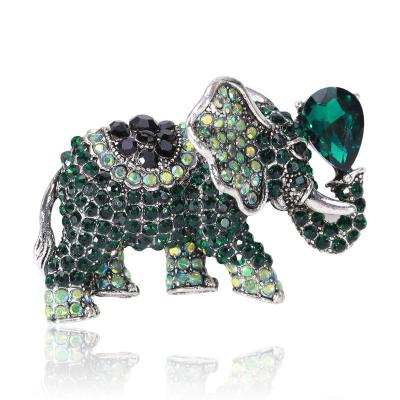 China China New Elephant Brooch Accessories Men and Women Clothing Accessories Brooch Wholesale Auspicious Eager Gifts for sale