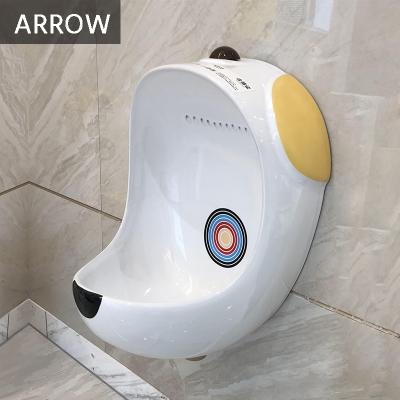 China Hung Design Child Urinal Auto Flush Sensor Urinal ARROW WC Wall Sensor Valve for sale