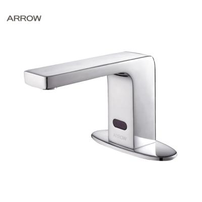 China ARROW brand single sense faucets public infrared basin induction faucet automatic touchless hole faucet for sale