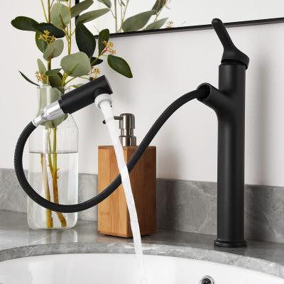 China Modern Zinc Alloy Faucet Metered Taps ARROW Brand Bathroom Mixer Tap, Italian Matte Black Faucet for sale