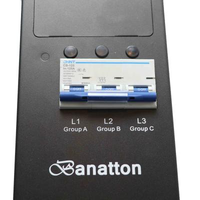 China Banatton 125A 63A Industrial Three Phase PDU Power Distribution Unit PDU Meter Computer Room/Data Center/Industrial PDU for sale