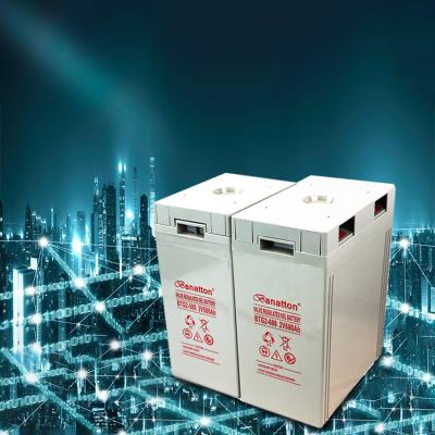 China Machine- Quality Assured Rechargeable Gel Solar Battery 2V 500AH zu verkaufen