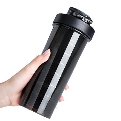 China Good Price Viable Wholesale Water Gym Bottles Fitness Shaker Bottle Shaker Mixing Cup Sports Plastic Protein Shaker Bottle for sale