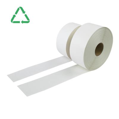 China Cardboard Sealing Cheap Price Tamper-Evident Kraft Brown Custom White Wet Water Activated Gummed Tape Paper Package for sale