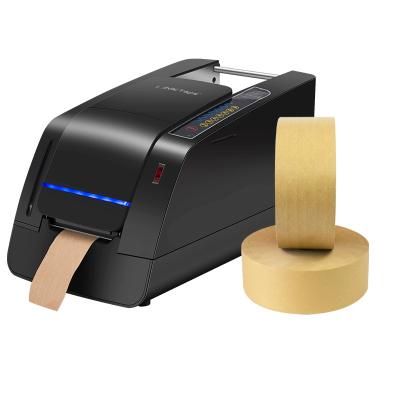 China Reinforced Gummed Sealing Kraft Paper Water Activated Automatic Wet Wrap Mini Tape Dispenser SP2 for sale