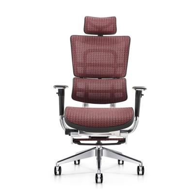 China (Size) 2022 Adjustable Commercial Furniture 3D Mesh Chair Ergonomic Office Chair Adjustable Modern Aluminum 1 Piece 5 Years Optional for sale