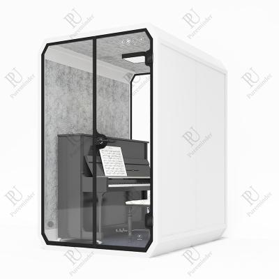 China Modern Modular Soundproof Modular Meeting Pod Office Work Booth Telephone Booth Large Meeting Pod for sale