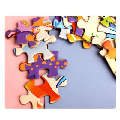 China Cartoon Toy Factory Wholesale Children's Educational Games Can Improve Intelligence Customized Puzzles for sale