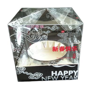 China Factory Direct Transparent Cylinder Plastic Box PET Transparent Gift Box Transparent Box Material for sale