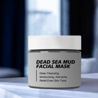 China Cosmetic Moisturizer Skin Care Cleansing Hydrate Beauty Clay Facial Mask Dead Sea Mud Face Mask For Women for sale