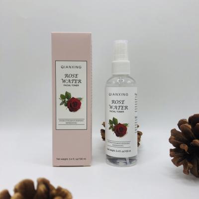 China Pure Organic Toner Private Label Skin Care Best Moisturizing Rose Water Spray Toner For Face And Hair for sale