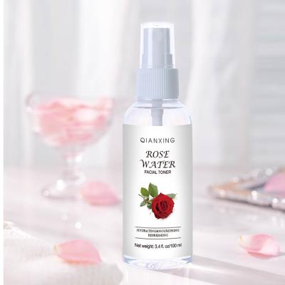 China New Arrival Skin Care Rose Water Soothing Repairing Balance Natural Organic Water Facial Toner for sale