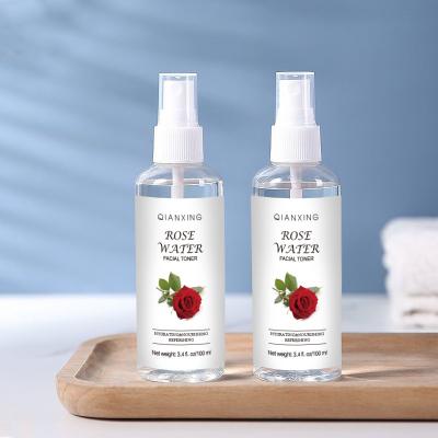 China Skin Care Toner OEM/ODM Rose Water Spray Deep Hydration Long Lasting Moisturizing Toner For Face And Hair Beauty for sale