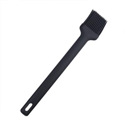 China Kitchen Baking Tools Food Grade Heat Resistant Silicone Brush Olive Oil Butter Cooking Silicone BBQ Sauce Brush for sale