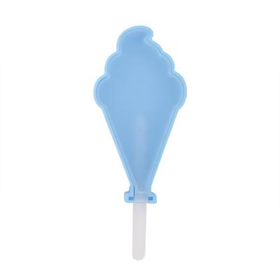 China Silicone Food Grade Silicone Ice Cream Popsicle Mold Ice Cream Pastry Chocolate Summer Ice Cube Mold for sale